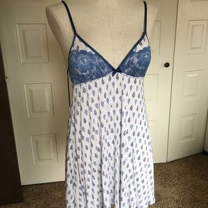 Victoria Secret Blue Lace Nighty